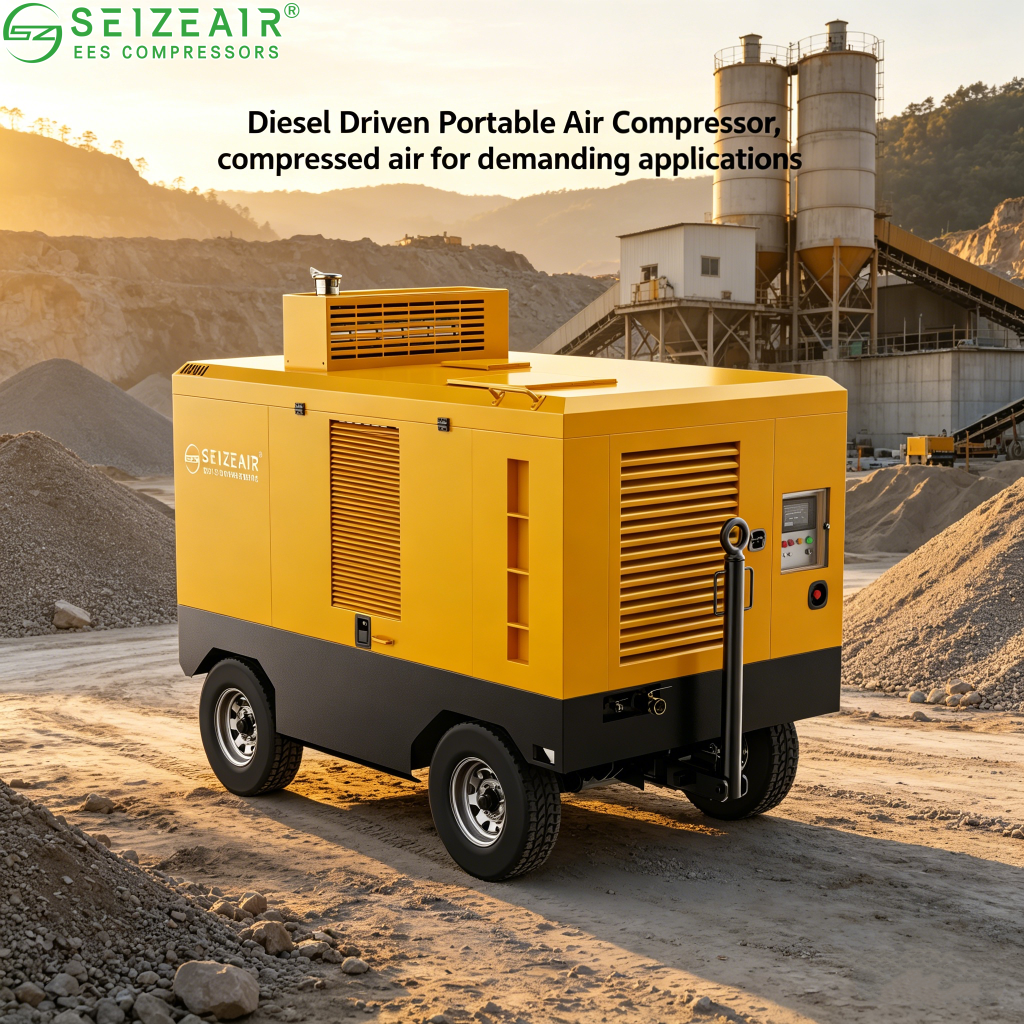 Portable Diesel Air Compressor for Mining: Complete Guide for Harsh Working Environments